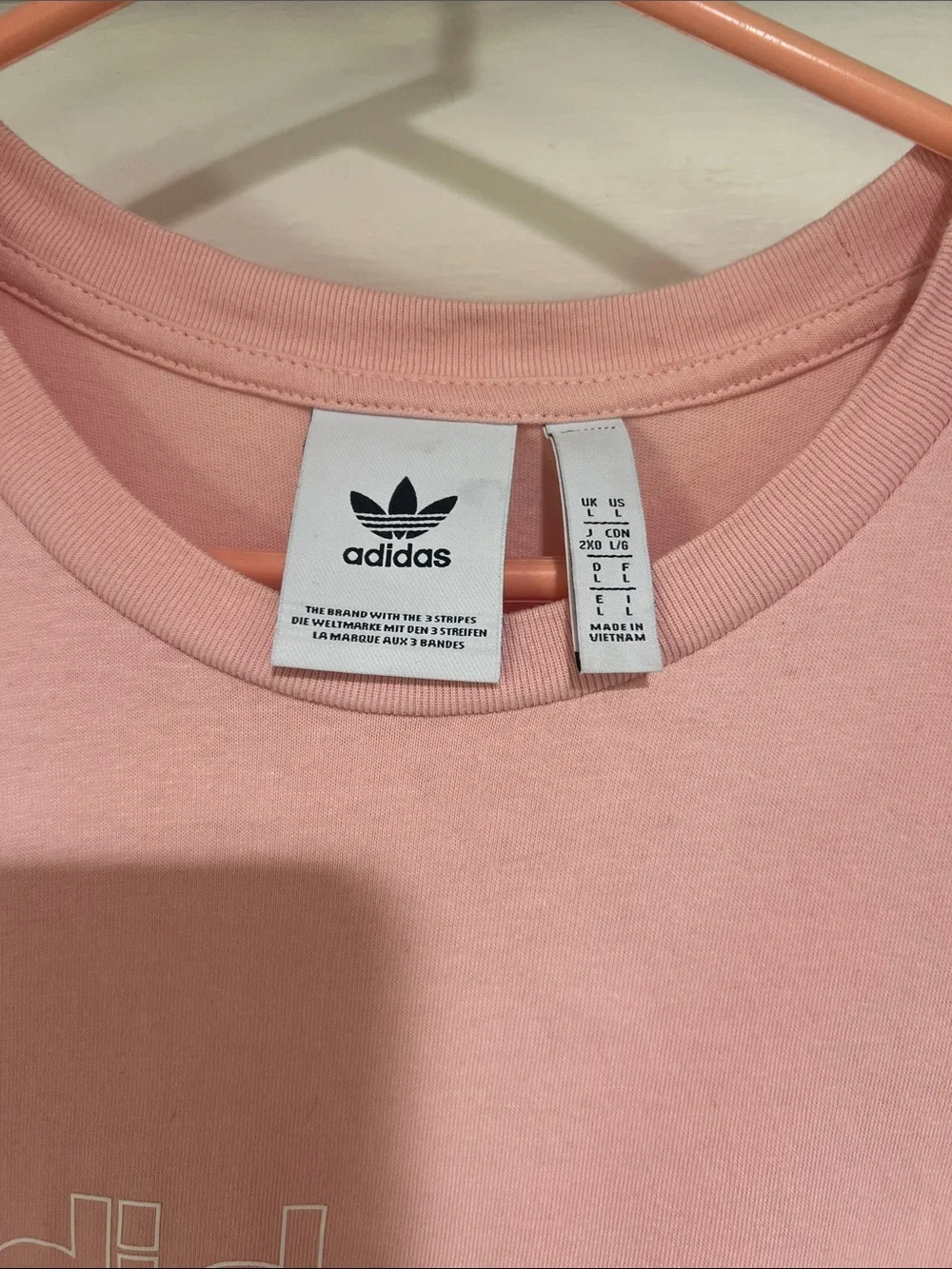 adidas light pink